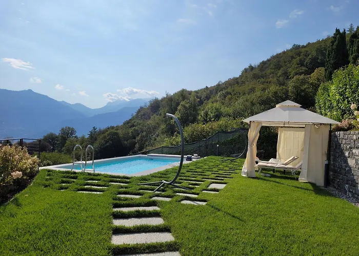 Paradise Villa Vista Lago Di Como A Menaggio